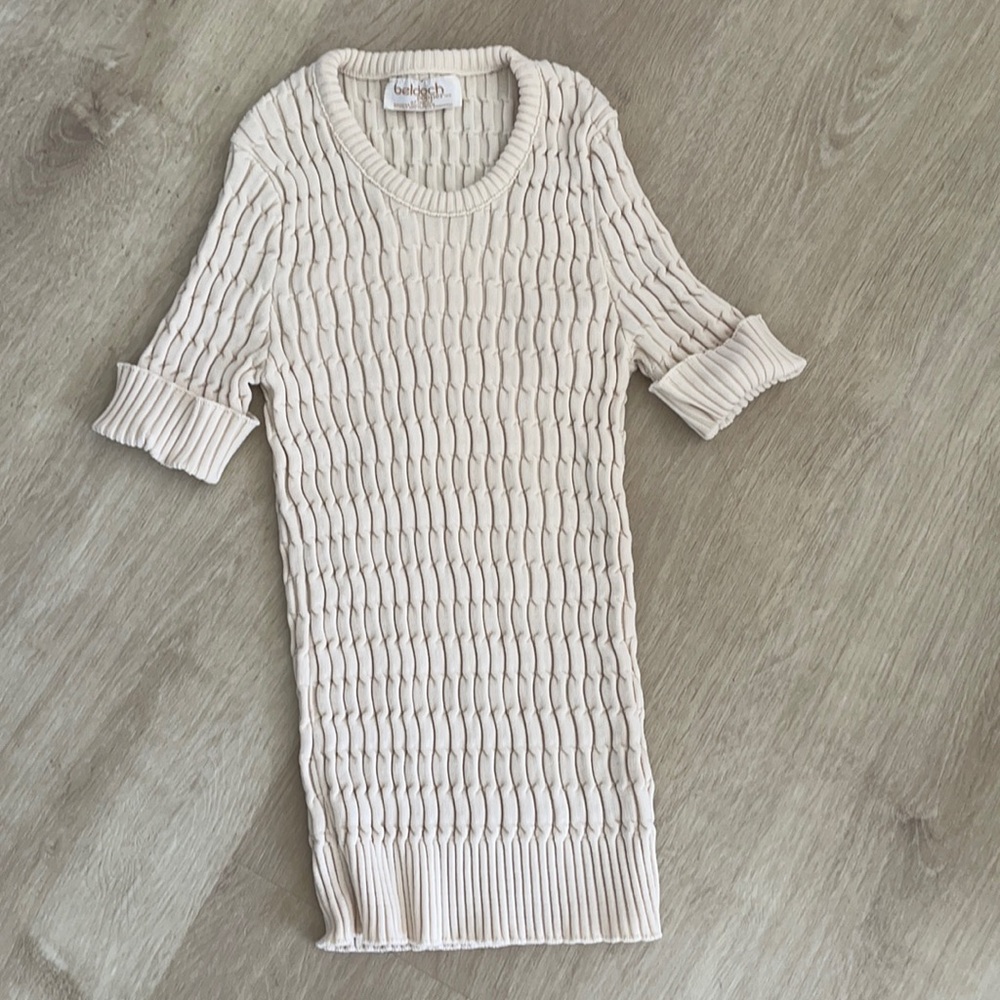 Vintage Short Sleeve Sweater